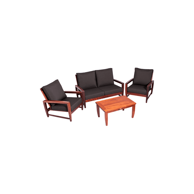 Merbau 4 Piece sofa set